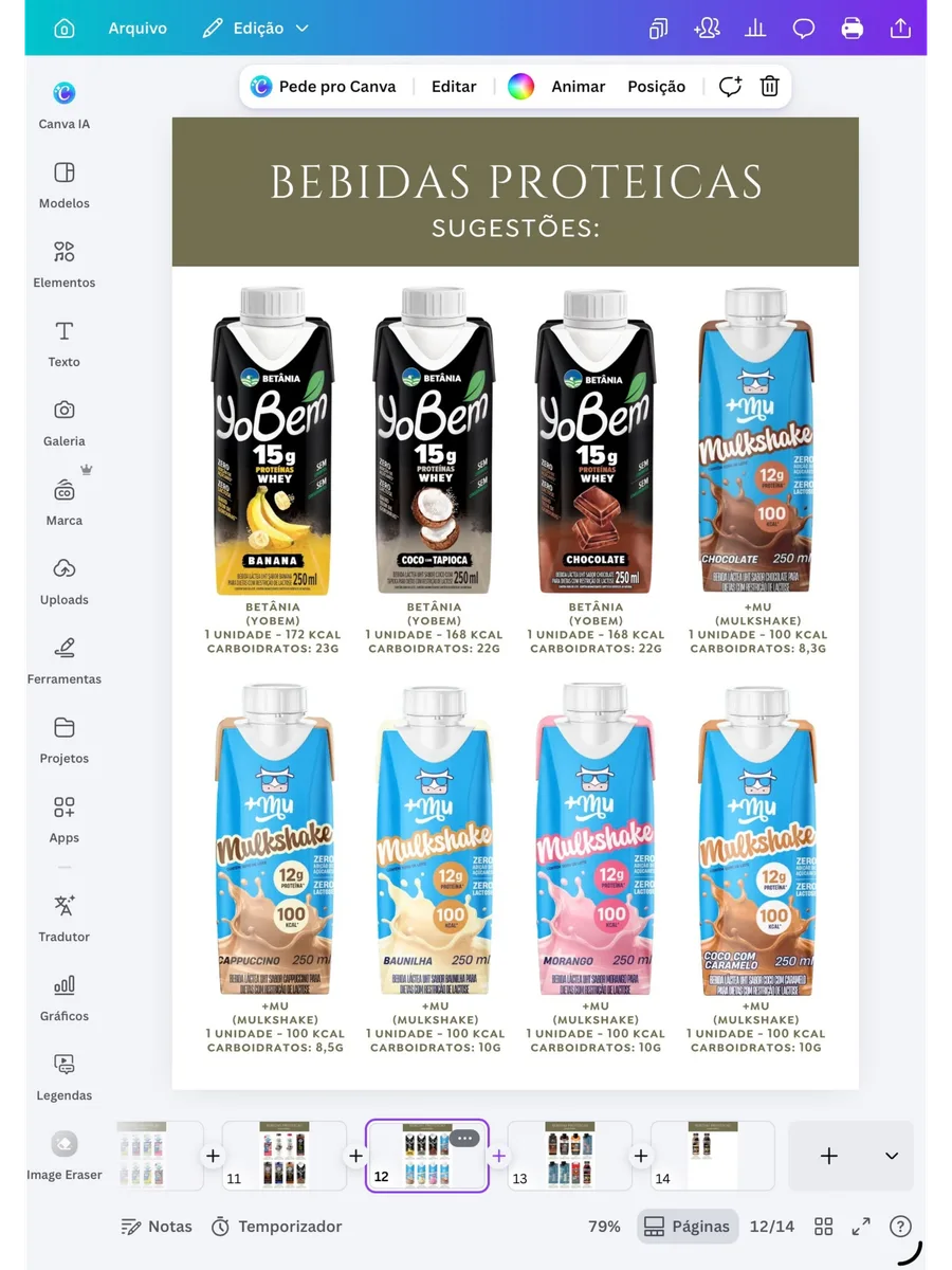Bebidas proteicas — página 10