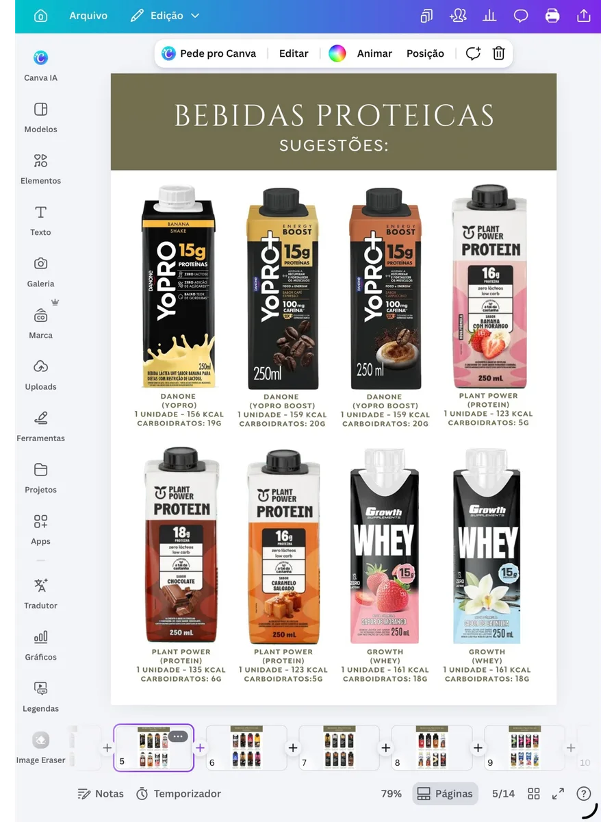 Bebidas proteicas — página 3