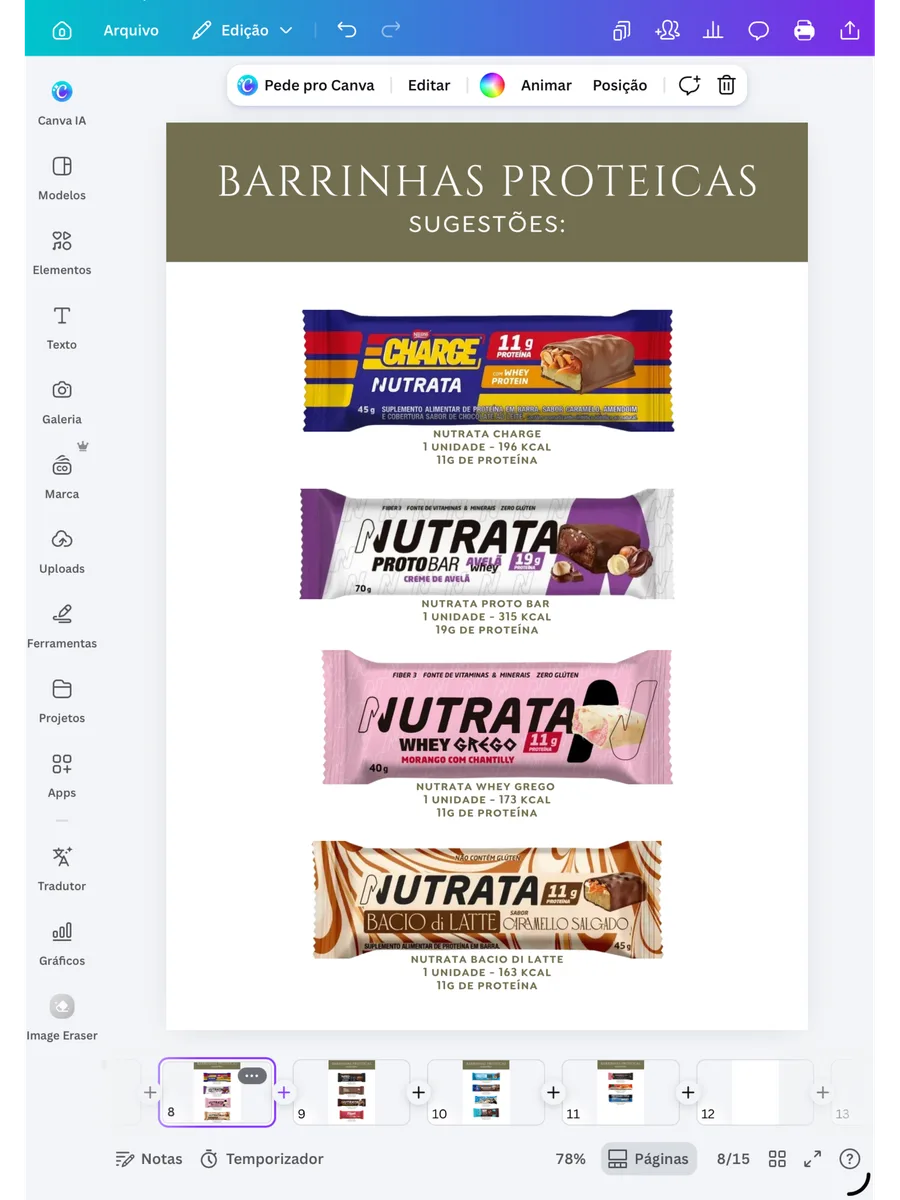 Barrinhas proteicas — página 6