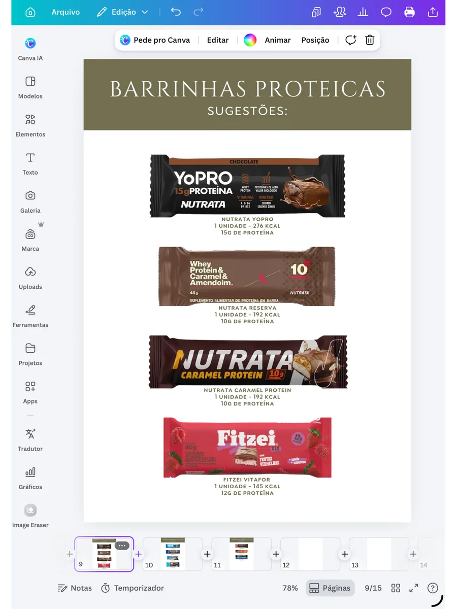 Barrinhas proteicas — página 7